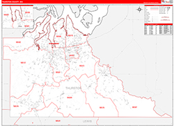Red Line Map Example