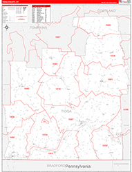 Red Line Map Example