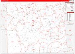 Red Line Map Example