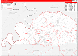 Red Line Map Example