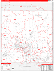 Red Line Map Example