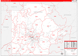 Red Line Map Example