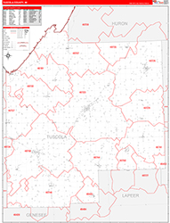 Red Line Map Example