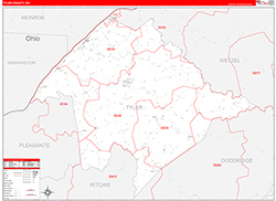 Red Line Map Example