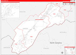 Red Line Map Example