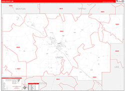 Red Line Map Example