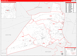 Red Line Map Example