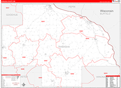 Red Line Map Example