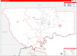 Red Line Map Example