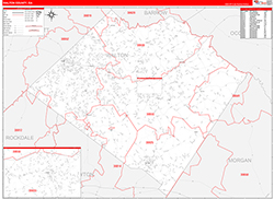 Red Line Map Example