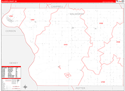 Red Line Map Example