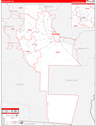 Red Line Map Example