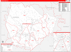 Red Line Map Example