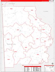 Red Line Map Example