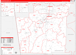 Red Line Map Example