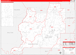 Red Line Map Example