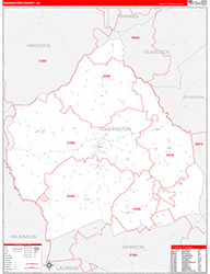 Red Line Map Example