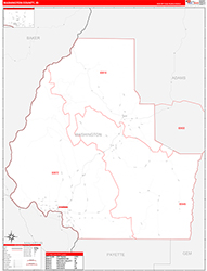 Red Line Map Example