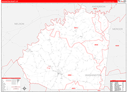 Red Line Map Example
