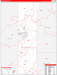 Red Line Map Example