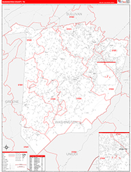 Red Line Map Example