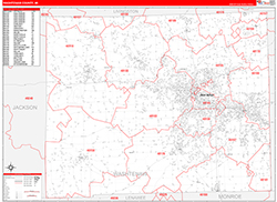 Red Line Map Example