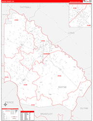 Red Line Map Example