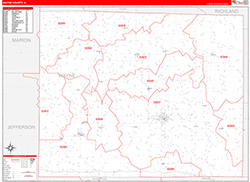 Red Line Map Example