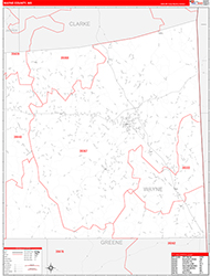 Red Line Map Example