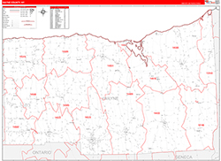 Red Line Map Example