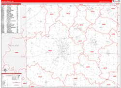 Red Line Map Example
