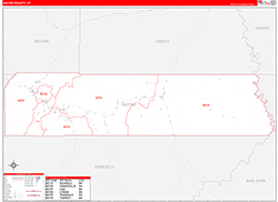 Red Line Map Example