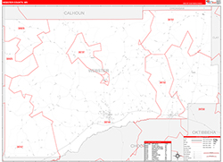 Red Line Map Example