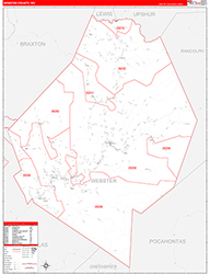 Red Line Map Example