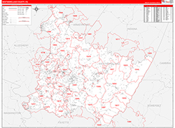 Red Line Map Example