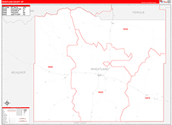Red Line Map Example