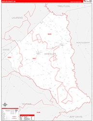 Red Line Map Example