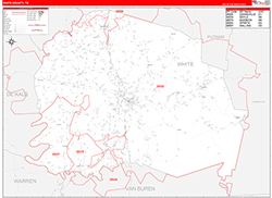 Red Line Map Example