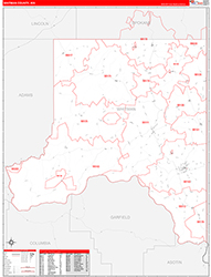 Red Line Map Example