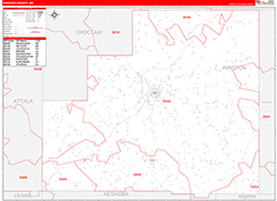 Red Line Map Example