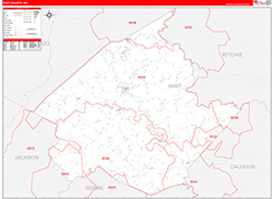 Red Line Map Example