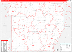 Red Line Map Example