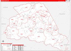 Red Line Map Example