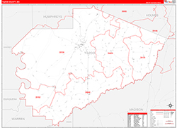 Red Line Map Example