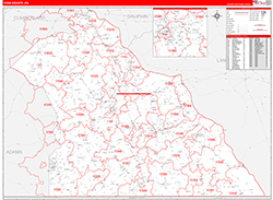 Red Line Map Example