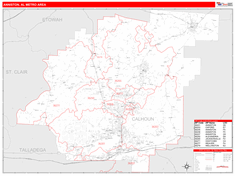 Red Line Map Example