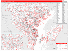 Red Line Map Example