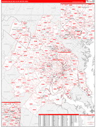 Red Line Map Example