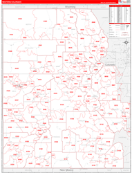 Red Line Map Example