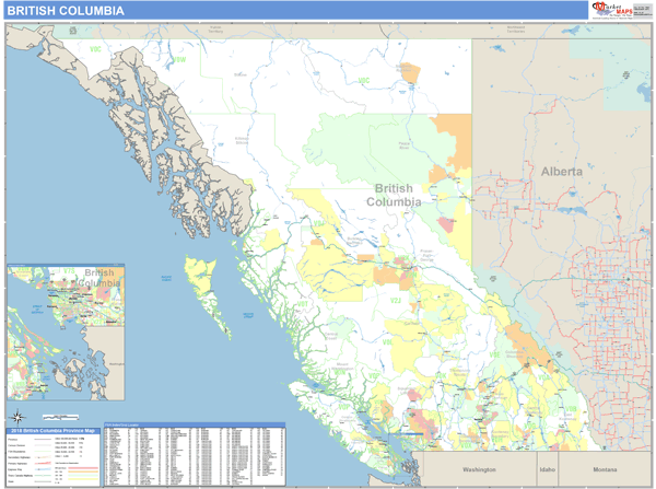 British Columbia Demographic Maps - marketmaps.com